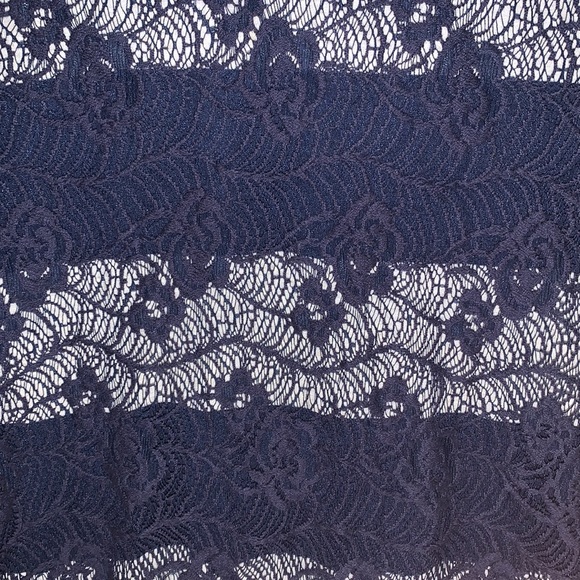 Like new! CJ Banks Lace and Knit Tank Top Blouse - Picture 2 of 8